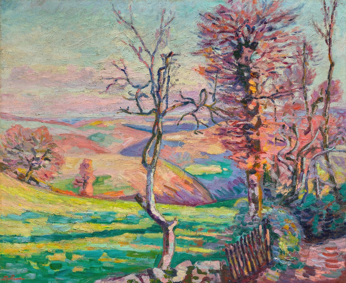 Paysage de Crozant Creuse 1908