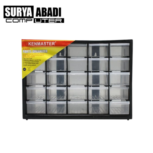 RAK KOMPONEN 25 SLOT ( PARTISI )