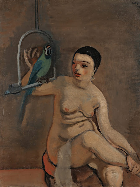 WomanWith Parrot 1929