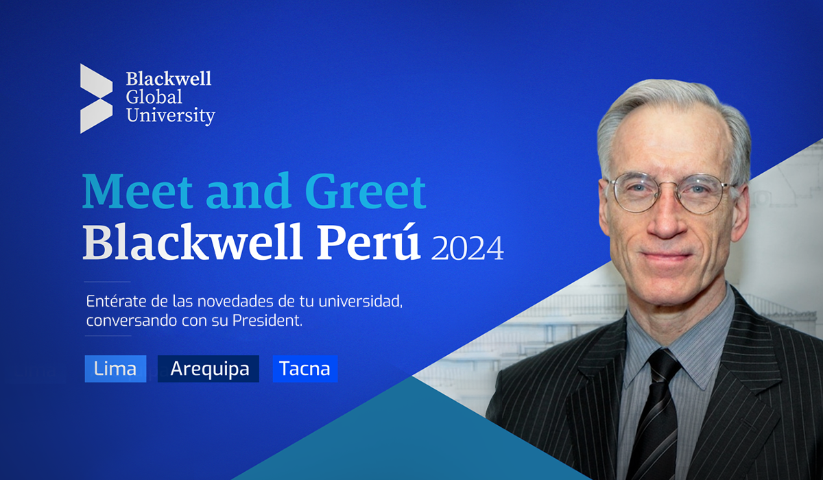 Blackwell Global University presenta un Meet & Greet exclusivo en Perú con su presidente Sherman Roberts