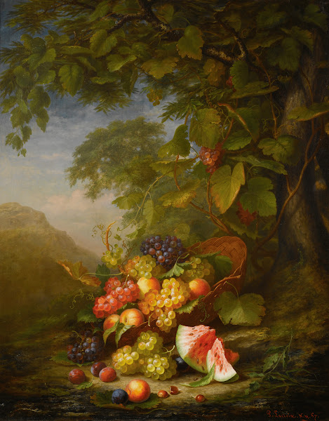 Still Life In A Landscape 1867