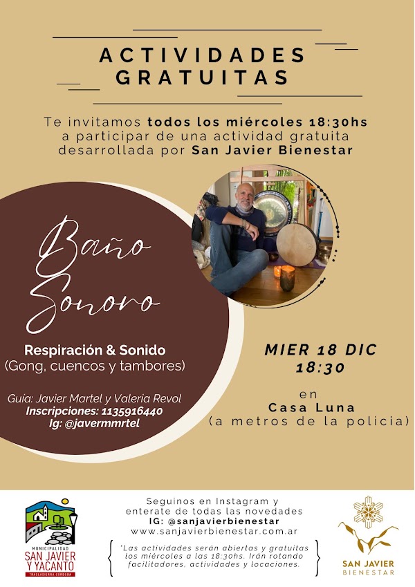 BAÑO SONORO