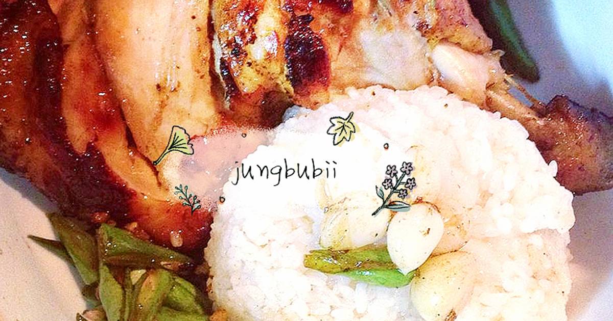 Cơm Đùi Gà Chiên 🍗 🍽