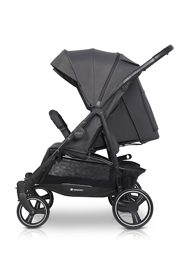 Stroller for twins Euro-Cart Doblo 2024 Iron