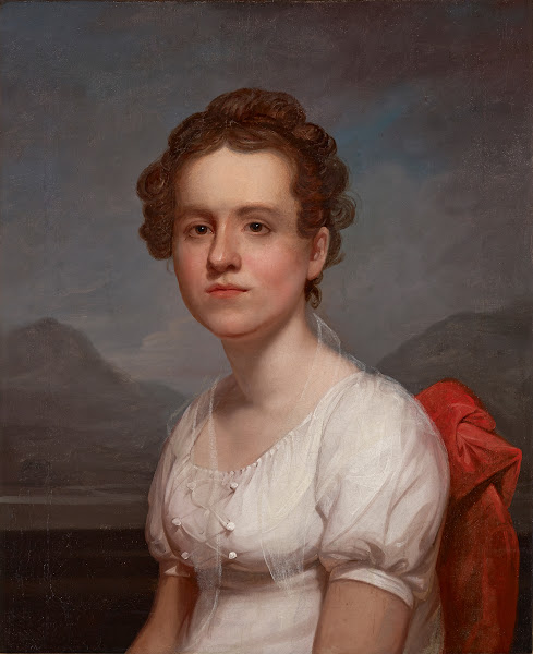 Portrait Of Helen Miller Mrs Charles G Mclean 1806