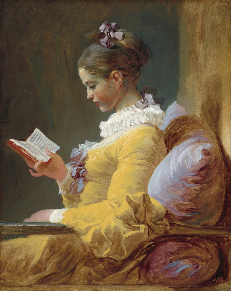 Young Girl Reading c 1769