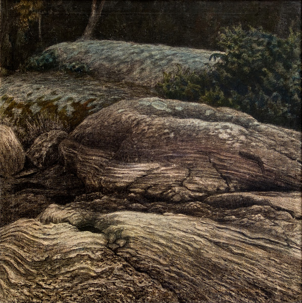 Flat Rocks in Moonlight 1906