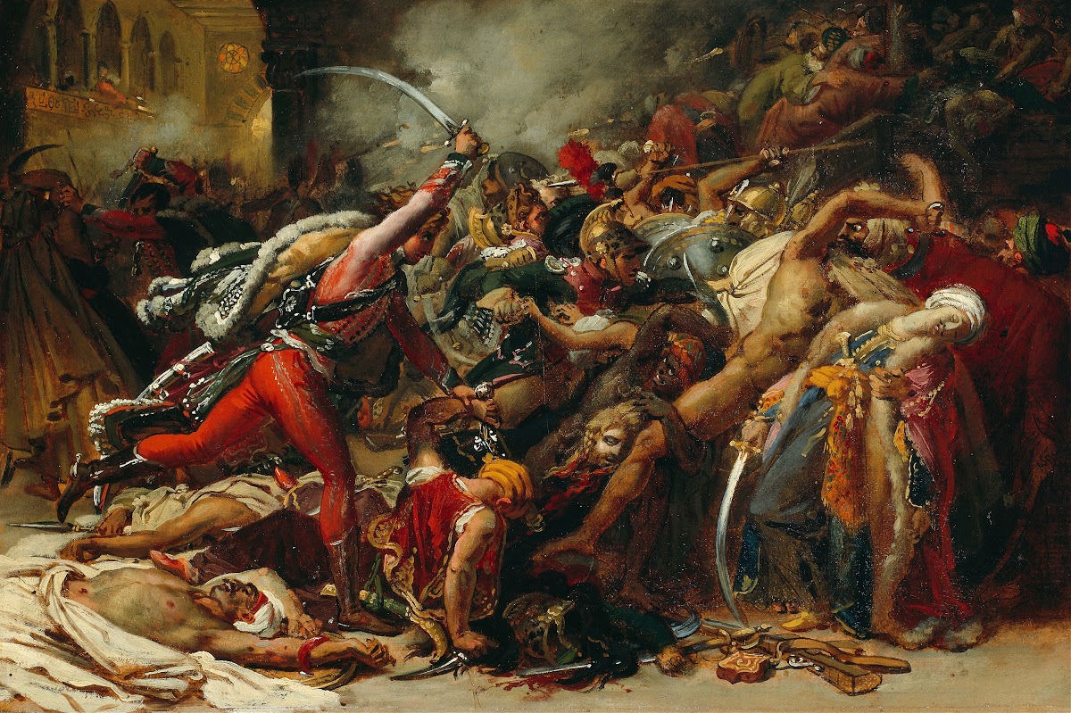 Sketch for The Revolt of Cairo 1810