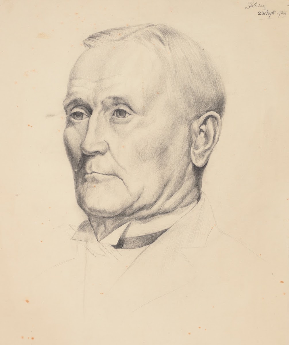Untitled Mans head 1929
