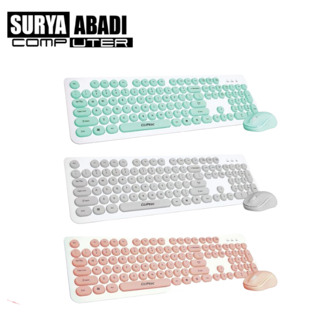 MOUSE KEYBOARD CLIPTECH RZK340