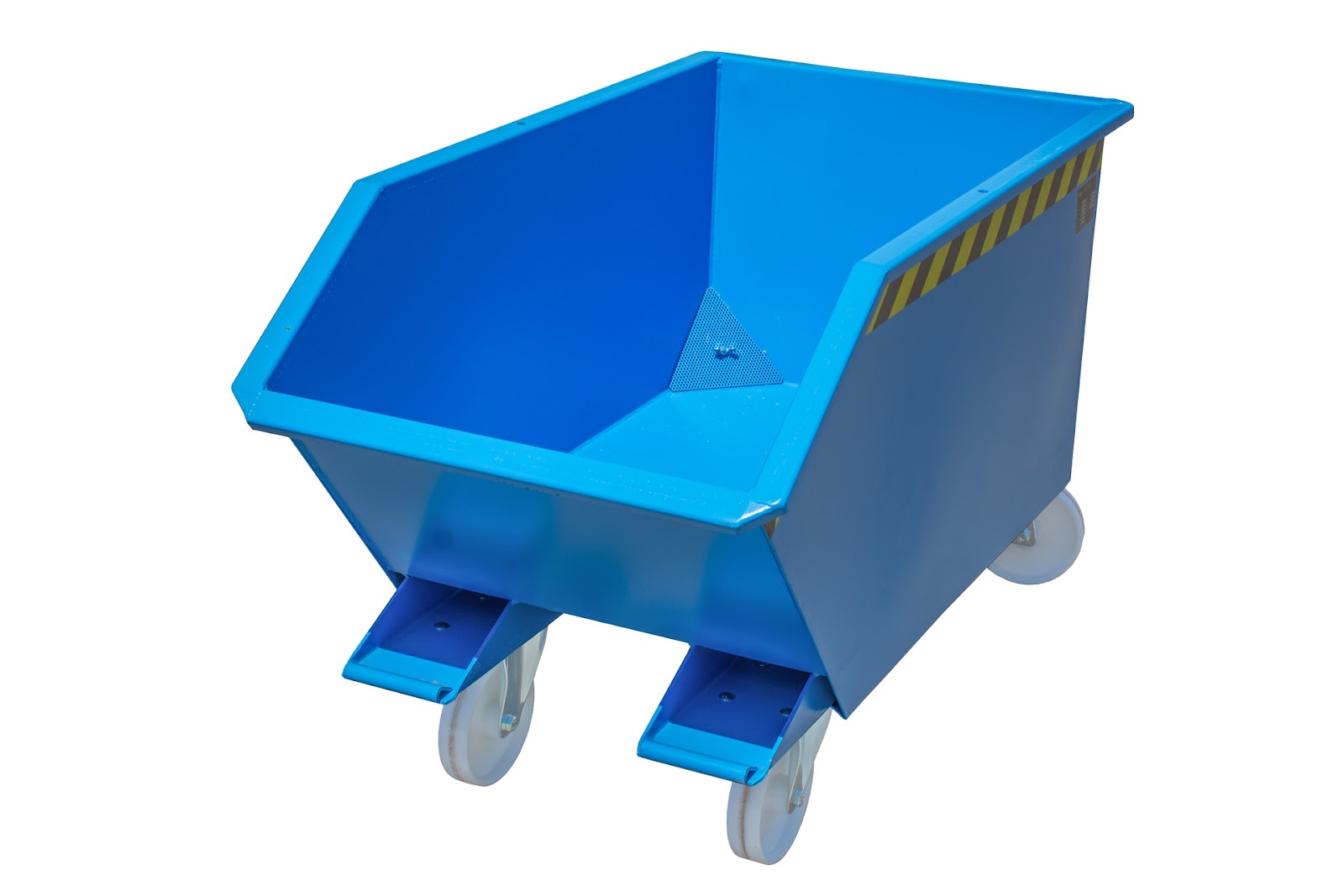 Spaander-kiepcontainer GU-E 300, gelakt, Lichtblauw