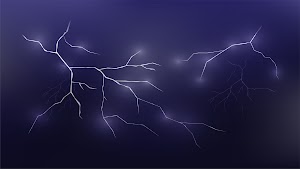 Thunderstorm Digital Art Wallpaper