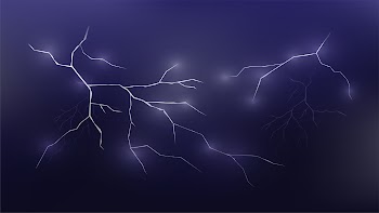 Thunderstorm Digital Art Wallpaper