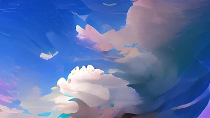 Painting, Illustration, Art, Water, Cloud 2K iPhone Wallpaper Background