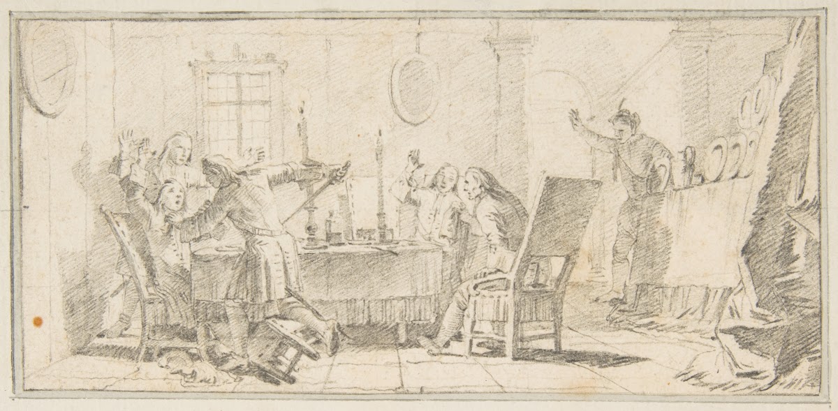 Scene of a Murder in an Interior 16961770