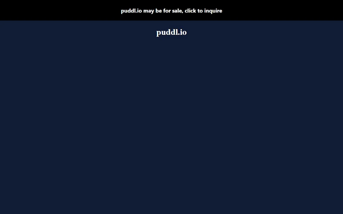 Captura de Puddl