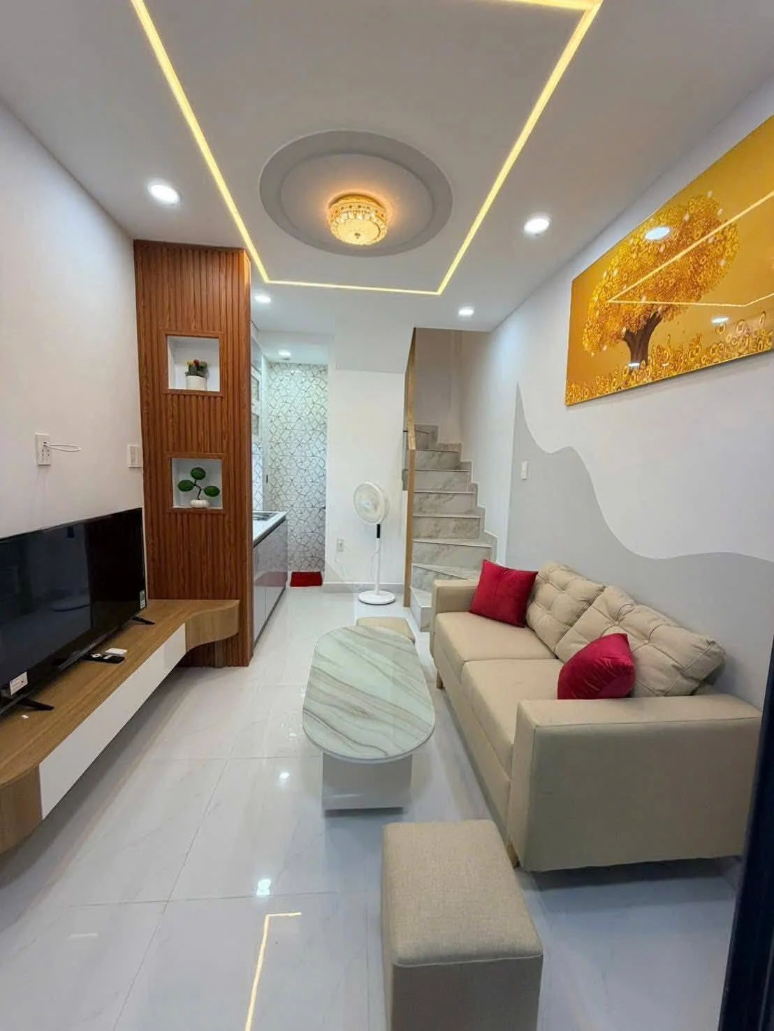 Bán nhà hẻm Lũy Bán Bích, P. Tân Thới Hòa, Quận Tân Phú – ảnh phòng khách