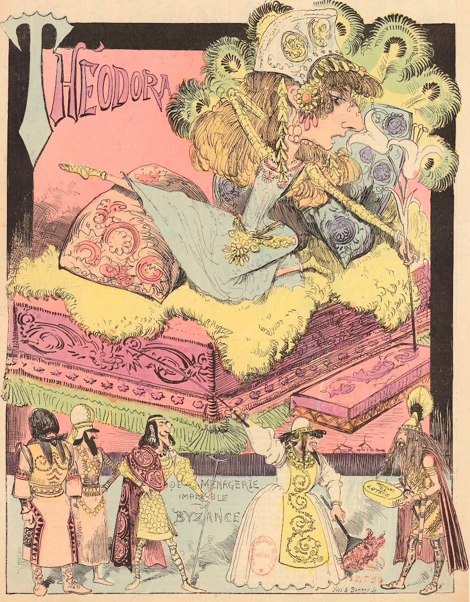Théodora  de la ménagerie impériale de Byzance 1885