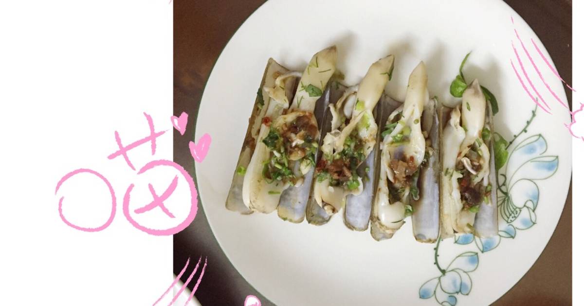 Ốc móng tay hấp xì dầu