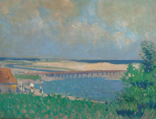 Beach Scene 1908