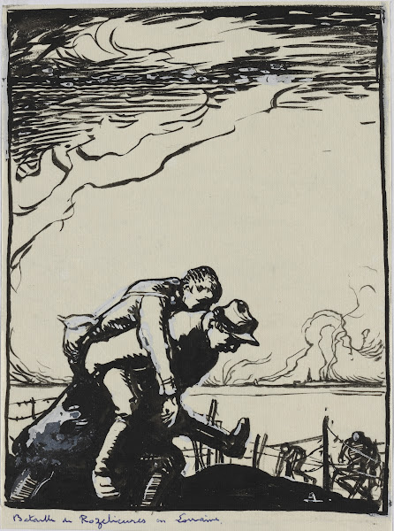 Bataille de Rozelieures en Lorraine 1914
