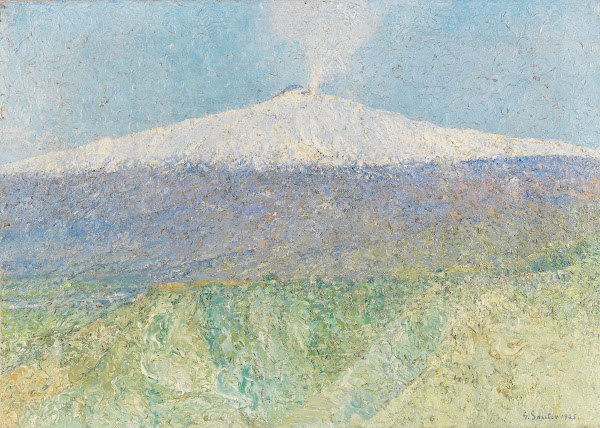 Ätna im Winter 1925