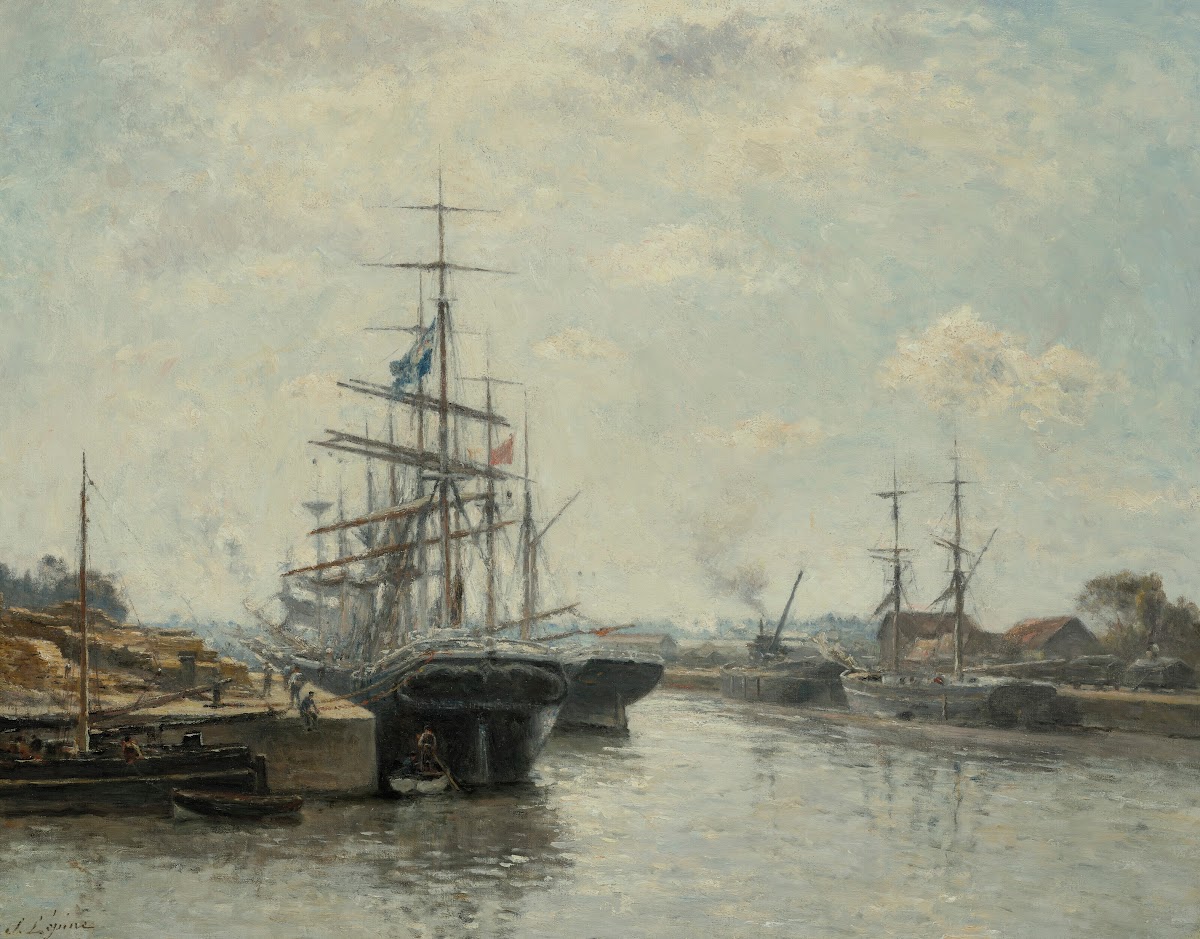Caen Le Bassin de Saint Pierre circa 1875 1880