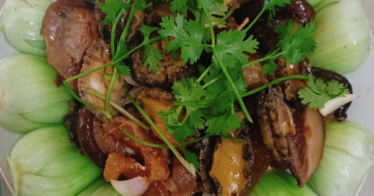 Bào ngư sauce dầu hào