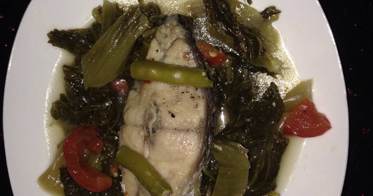 Cá phượt kho dưa cải