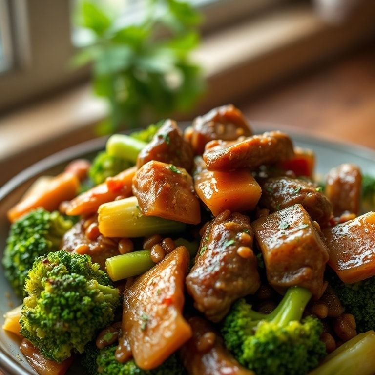 Easy Beef and Broccoli Stir Fry Recipe for Dinner: Quick Family-Friendly Dinner finished