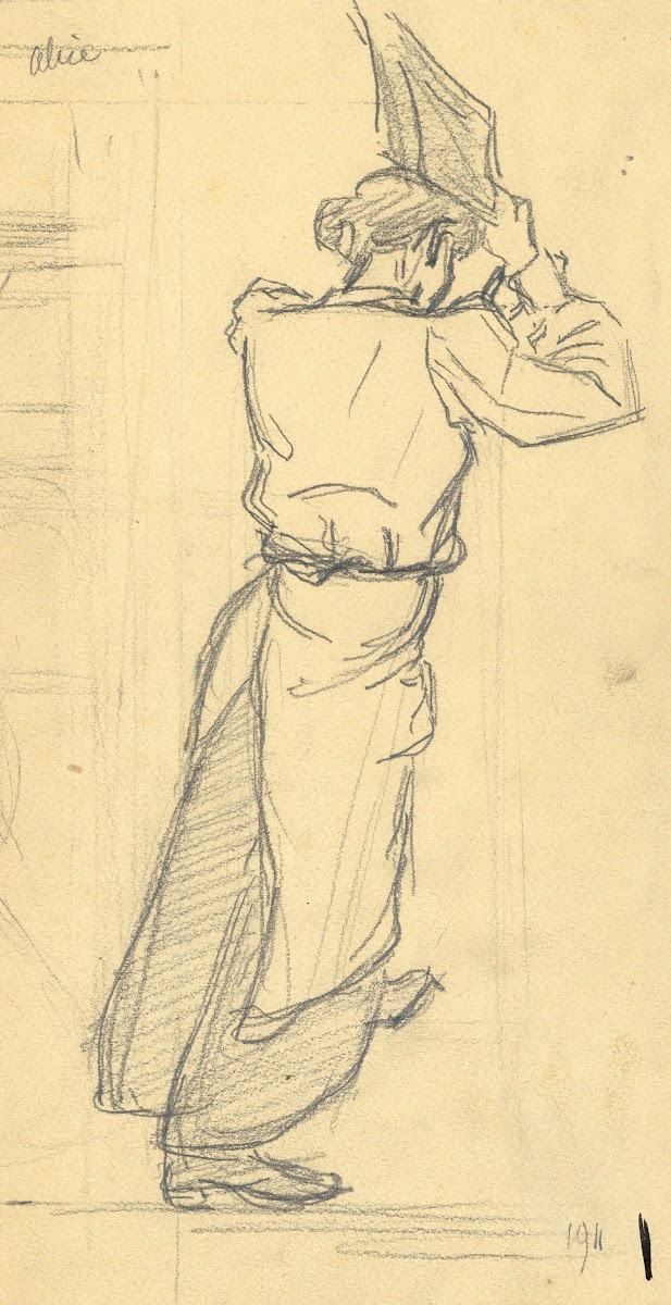 Zittende figuur 1911