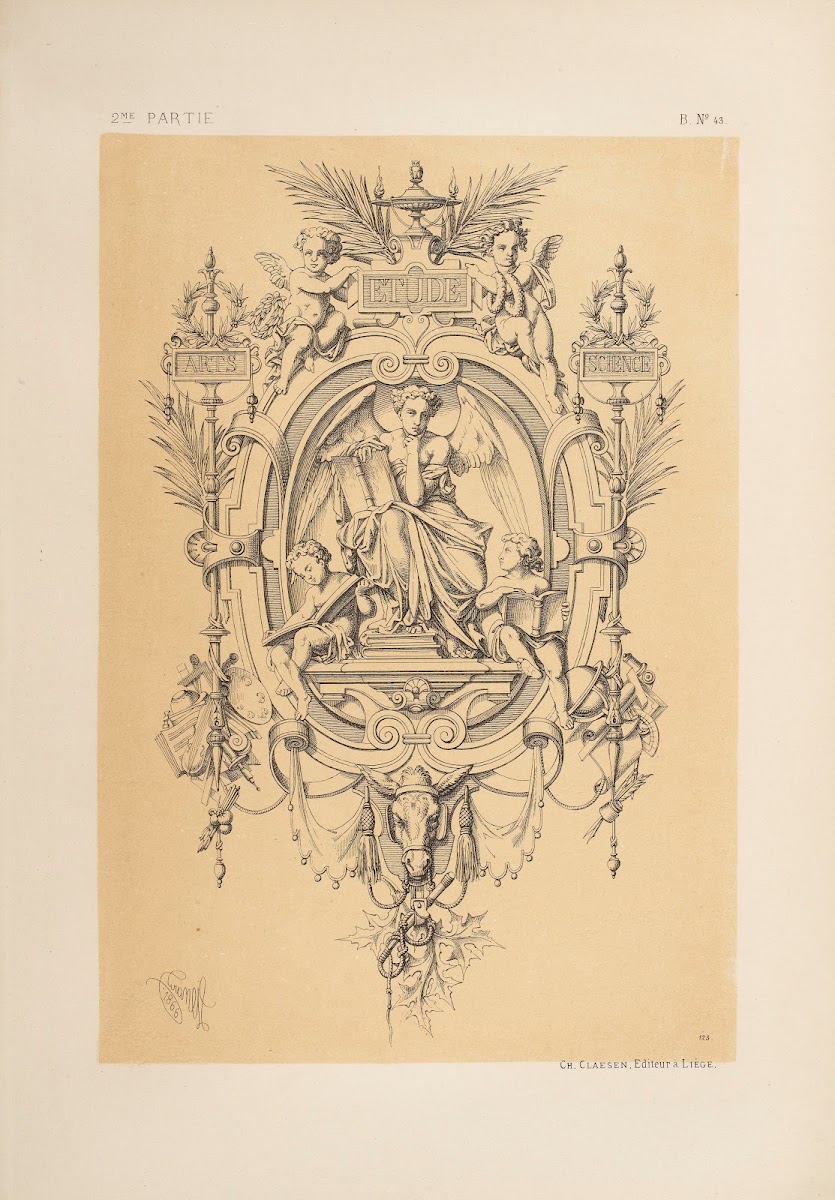 Cartouche ManièRe Italienne 1866