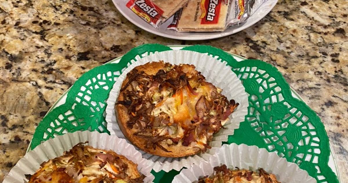 Bánh Hamburger mix rau củ đút lò