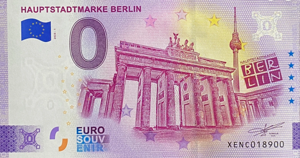 Billet 0€ HAUPTSTADTMARKE BERLIN