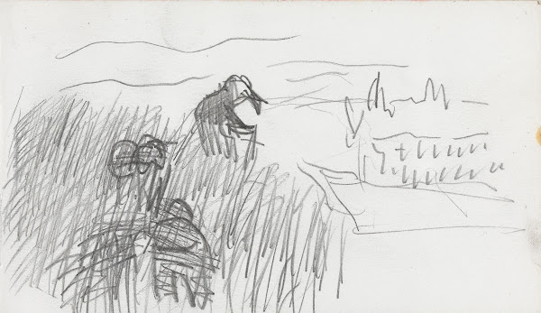 Landskap med figurer 1893