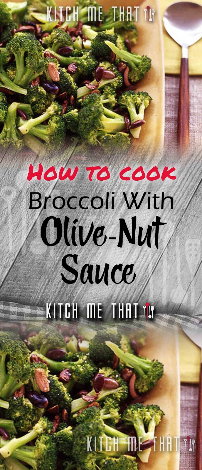 Broccoli With Olive-Nut Sauce