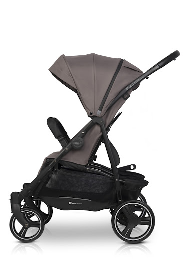 Stroller for twins Euro-Cart Doblo 2024 Taupe