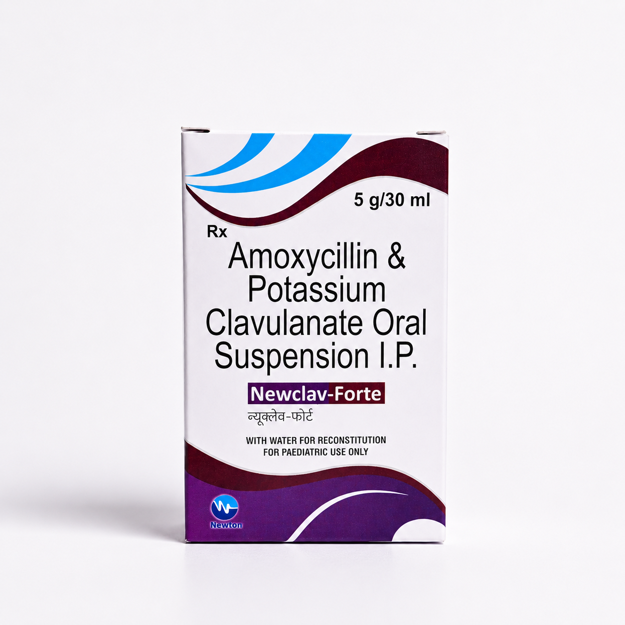 NEWCLAV-FORTE D/S — Anhydrous Amoxycillin (400mg)+Clavulanic Acid (57mg)