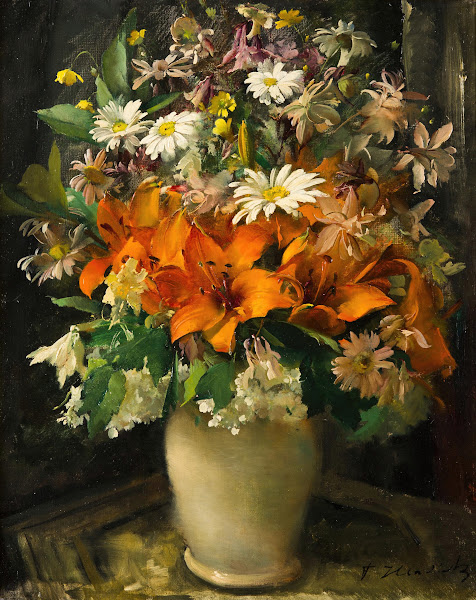 Flowers in a Vase