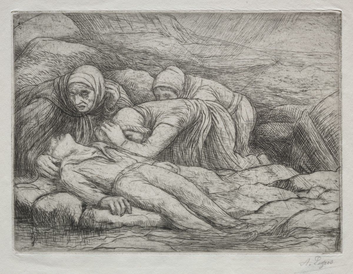 Triomphe de la Mort La Mort chez une famille de Marins c 18571911