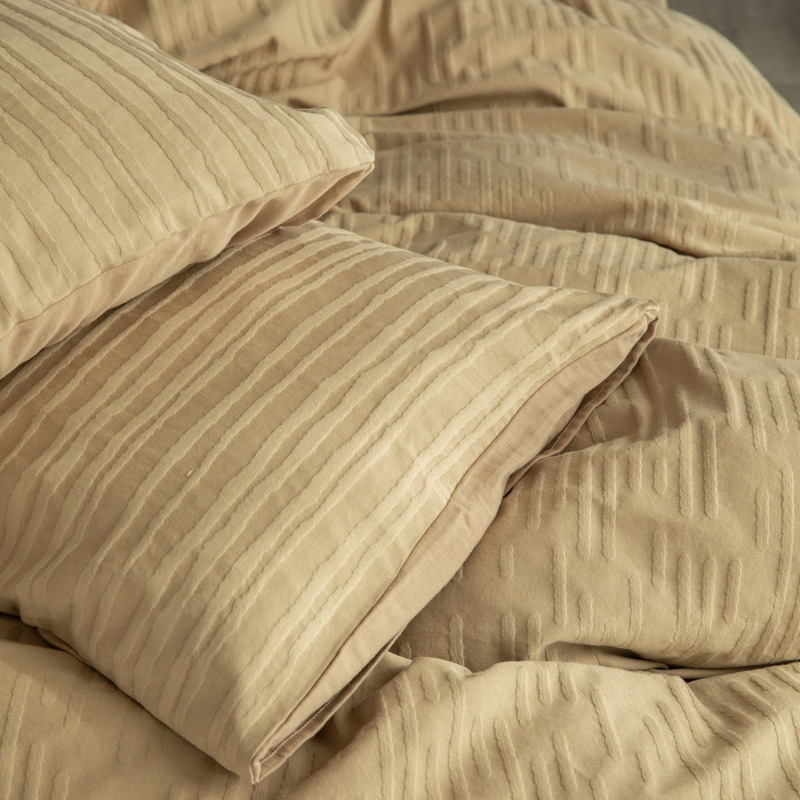Cotton bedding set, 4-piece, year-round