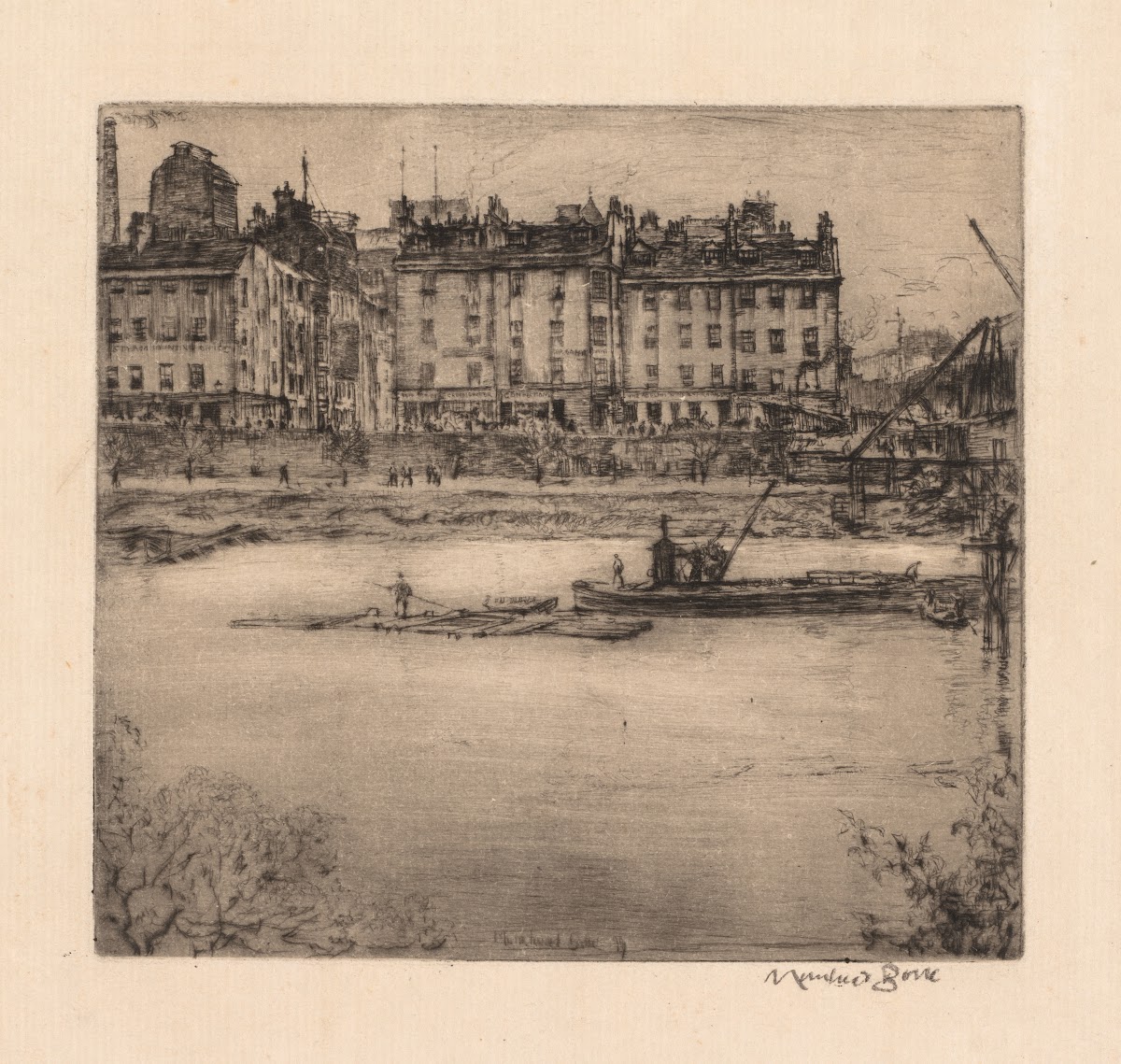 Etchings of Glasgow Gorbals 1899