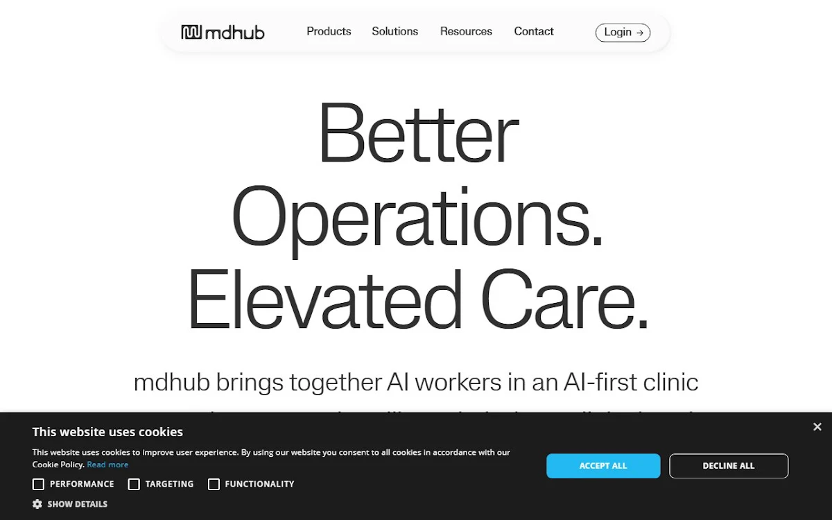 Captura de mdhub