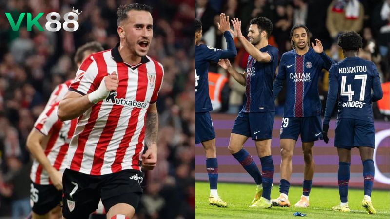 Lịch sử đối đầu Athletic Bilbao vs Paris Saint Germain