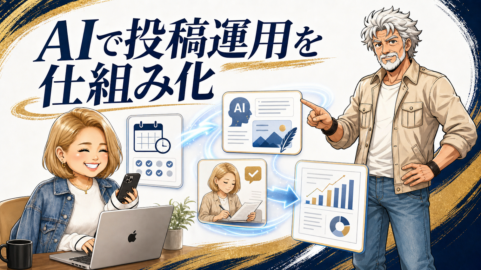 ジョセGと起業おかんがAIによるThreads投稿運用の仕組みを解説する
