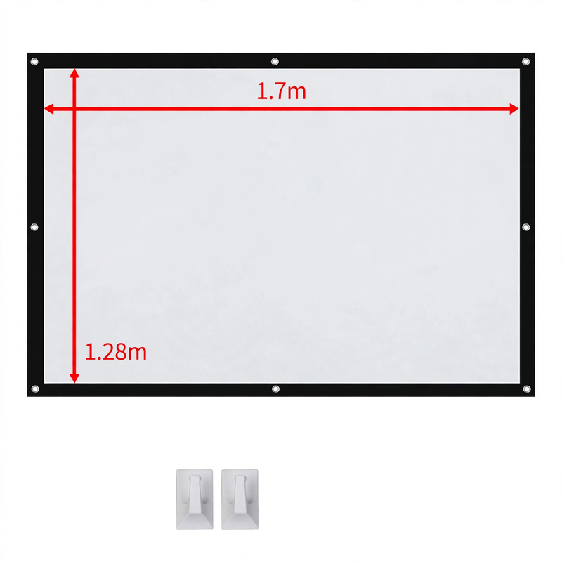 Projection screen, canvas screen