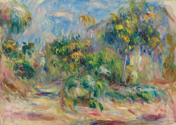 Paysage arboré 1916