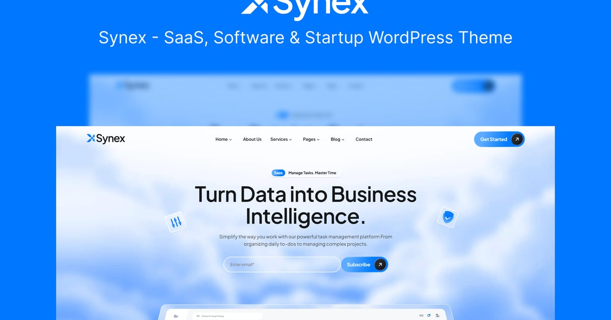 Synex – SaaS, Software & Startup WordPress Theme Free Download – Envato Elements
