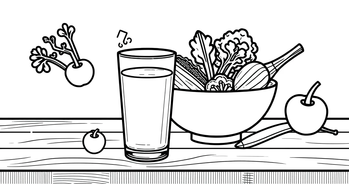 궤양성 대장염 관해기 음식 재발 방지 식단 관리법 일러스트