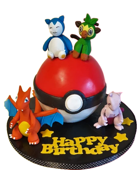 Pokeball Birthday Cake CB-NC262